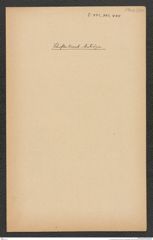 k.k. naturhistorisches Hofmuseum, Intendanzakten 1885-1896 (Hauer), Aktenzahl Z.444/1888, Seite 1